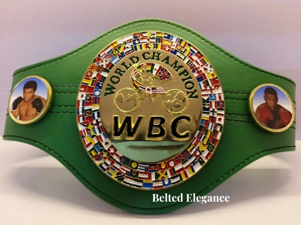 NEW WBC Mini And Boxing Championship Belt Replica Children Belt Leather Kids Wbc - Image 4 of 4