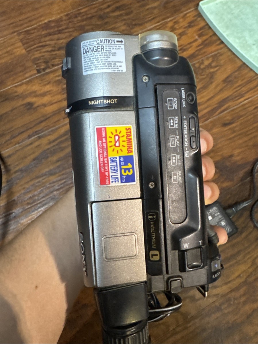 Sony Handycam CCD-TRV43 Hi-8 Analog Camcorder for sale online | eBay