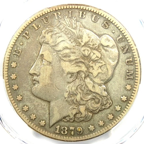 1879-CC Morgan Silver Dollar $1 Carson City Coin - Certified PCGS VF25 - Rare!