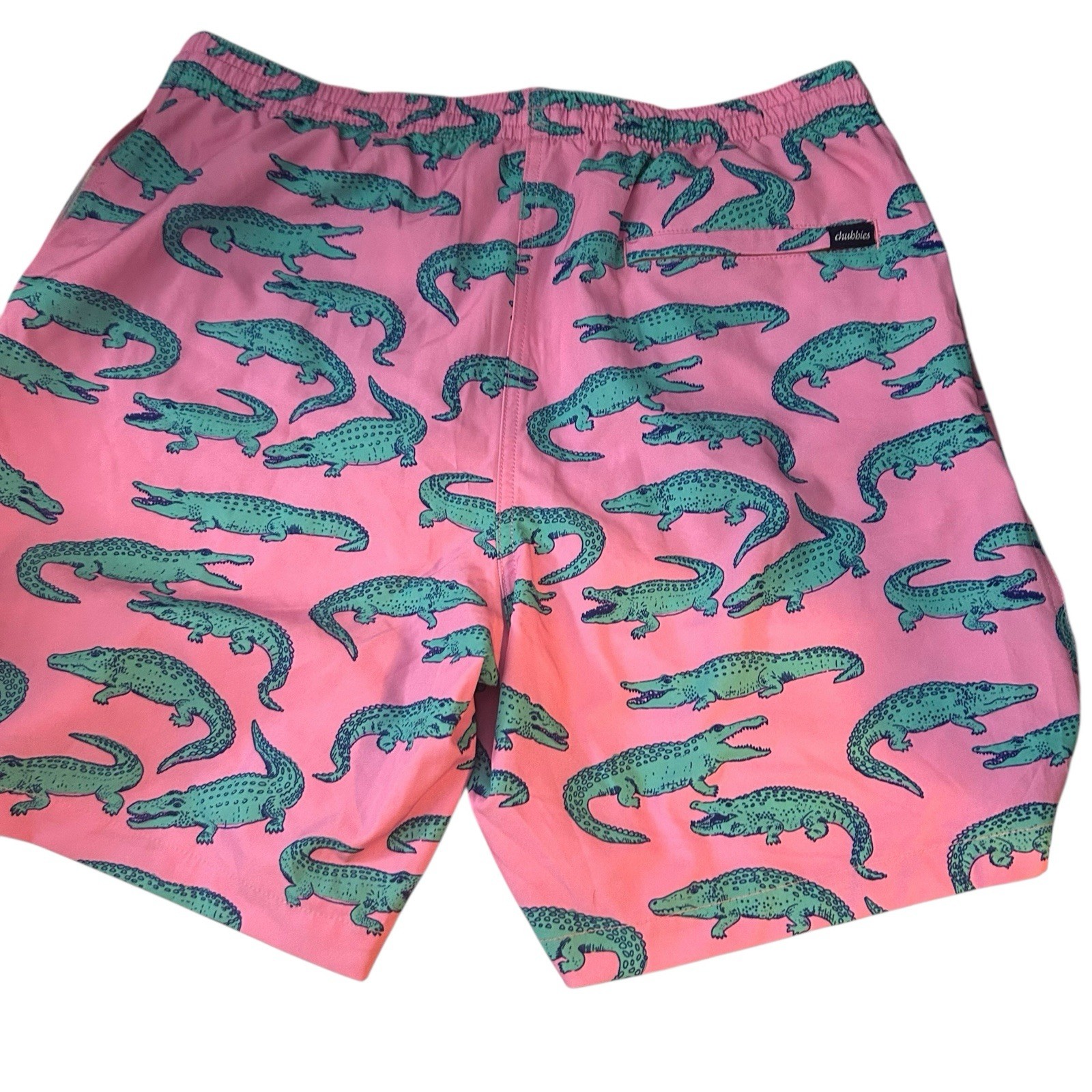 Chubbies Men Alligator Print Drawstring Lined Swi… - image 2