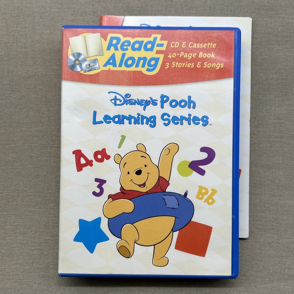 Disney's Pooh Learning Series Read-Along (CD & Book 2002 Set) No