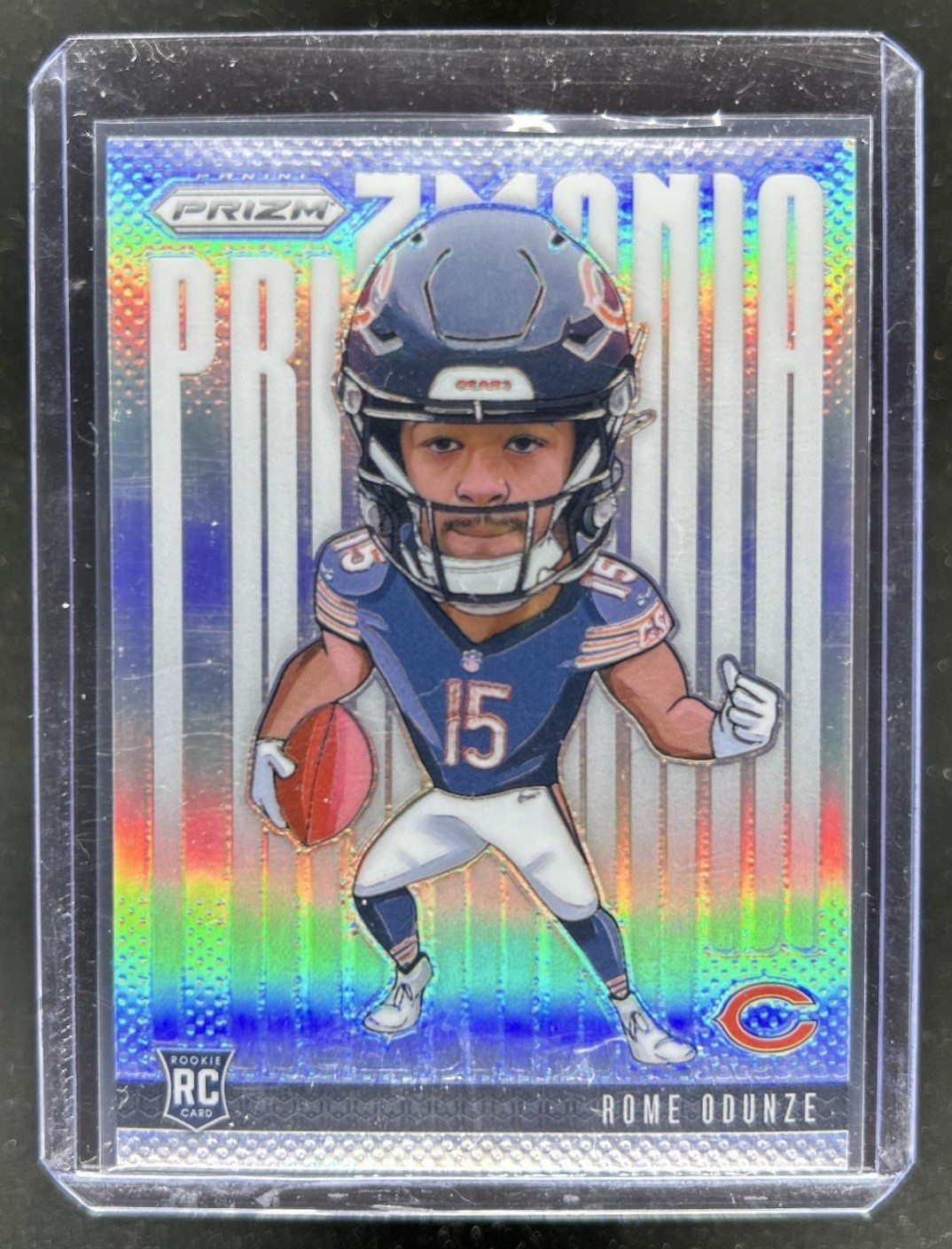 2024 Panini Prizm Rome Odunze Prizmania RC Rookie #9 Bears