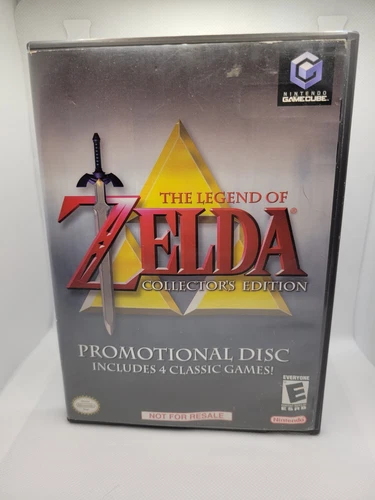 THE LEGEND OF ZELDA COLLECTOR'S EDITION - (Nintendo GameCube,2003) No Manual