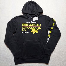 Pokemon Pikachu Hoodie Kids XL 18/20 Black Ready For Battle Graphic 2YPKM5434