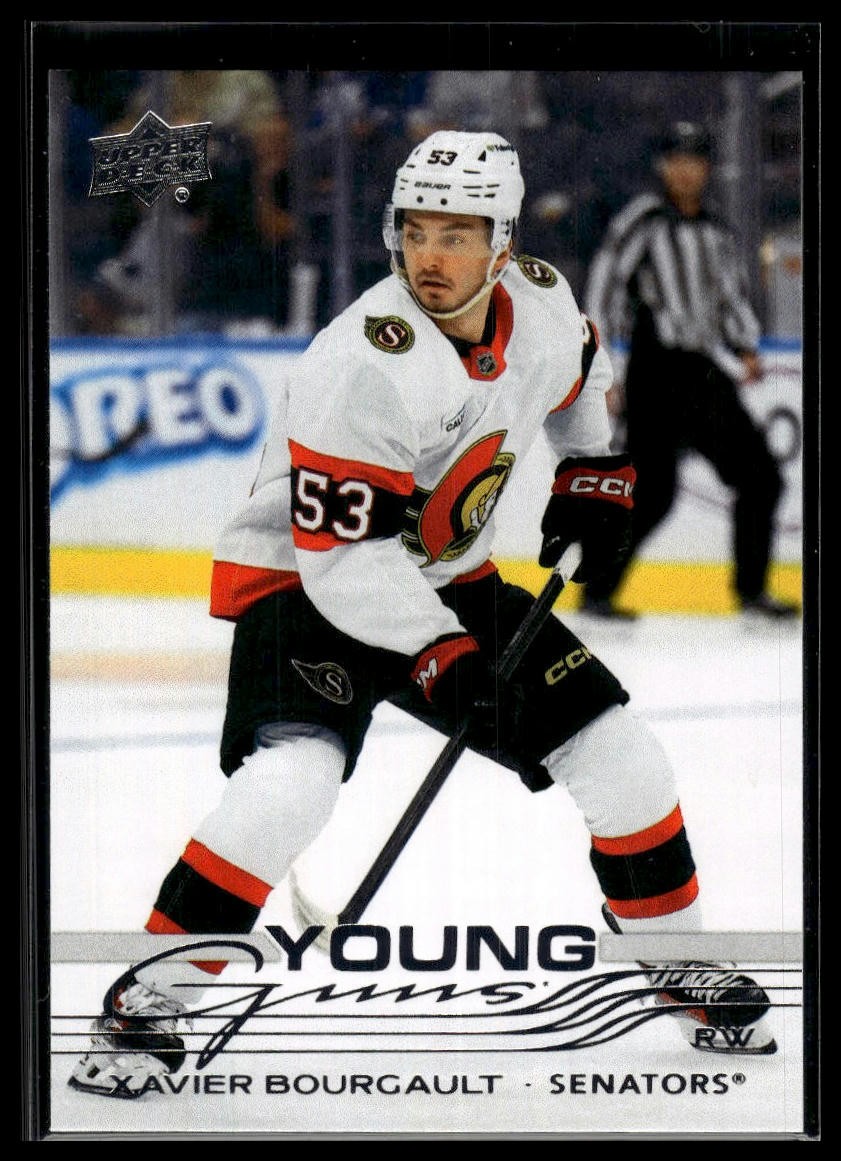 2025-26 Upper Deck #727 Xavier Bourgault RC RC