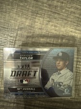2023 Bowman Draft Chrome Brayden Taylor #BDN-5 Draft Night Prospects Rays