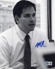MARCO RUBIO US SECRETARY OF STATE SIGNED 8x10 PHOTO BECKETT COA SENATOR