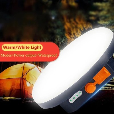 MOSLIGHTING 9900mAh Wiederaufladbare LED Camping Laterne Tragbare Arbeitsleuchte Magnet