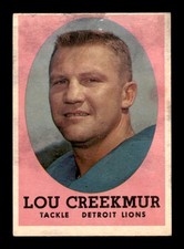 1958 Topps #81 Lou Creekmur   G/VG X3654153