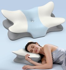 Cervical Pillow for Neck and Shoulder Pain Relief - Ergonomic Neck Pillow for Sl