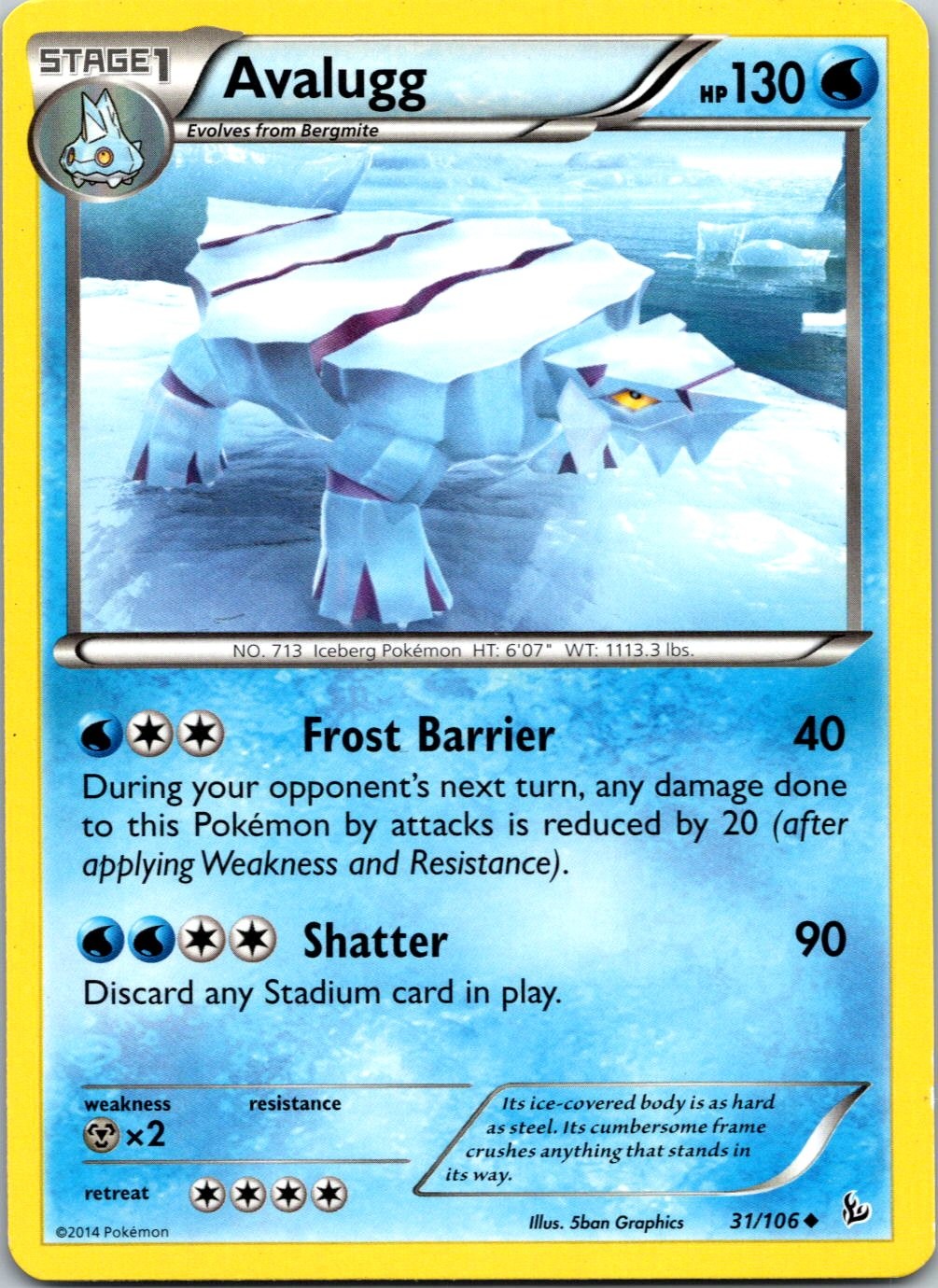 AVALUGG - 31/106 - FLASHFIRE - - LP