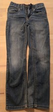 Levi's 514 Jeans Boys Sz 10 Reg Blue 25 x 26 Adjustable Waist Stretch Straight