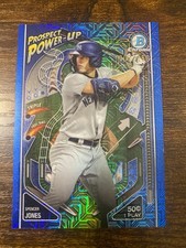 2024 Bowman Chrome Mega Box Spencer Jones Prospect Power-Up Blue Mojo /150 #PP-9