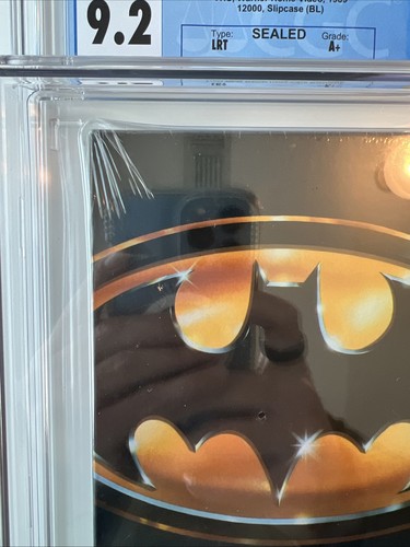 BATMAN - CGC 9.2 A+ SEAL WATERMARK 1989 VHS - Picture 4 of 12