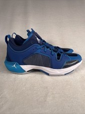 Jordan 37 XXXVII Low Fraternity Military Blue/White DV9909-401 Men  s Size 11.5