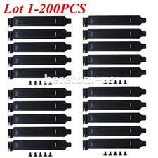 Lot 1-200PCS PC Case Blanking Plate Computer Chassis Block PCI Slot Cover