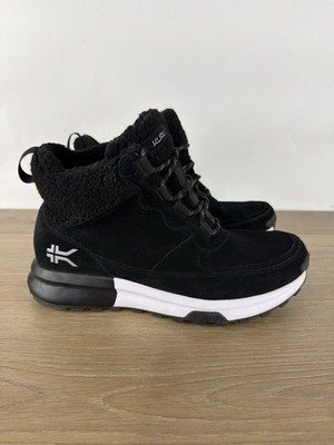 KURU Atom Lumi Women s 10.5 Boots Black White Outdoor Waterproof Winter Shoes