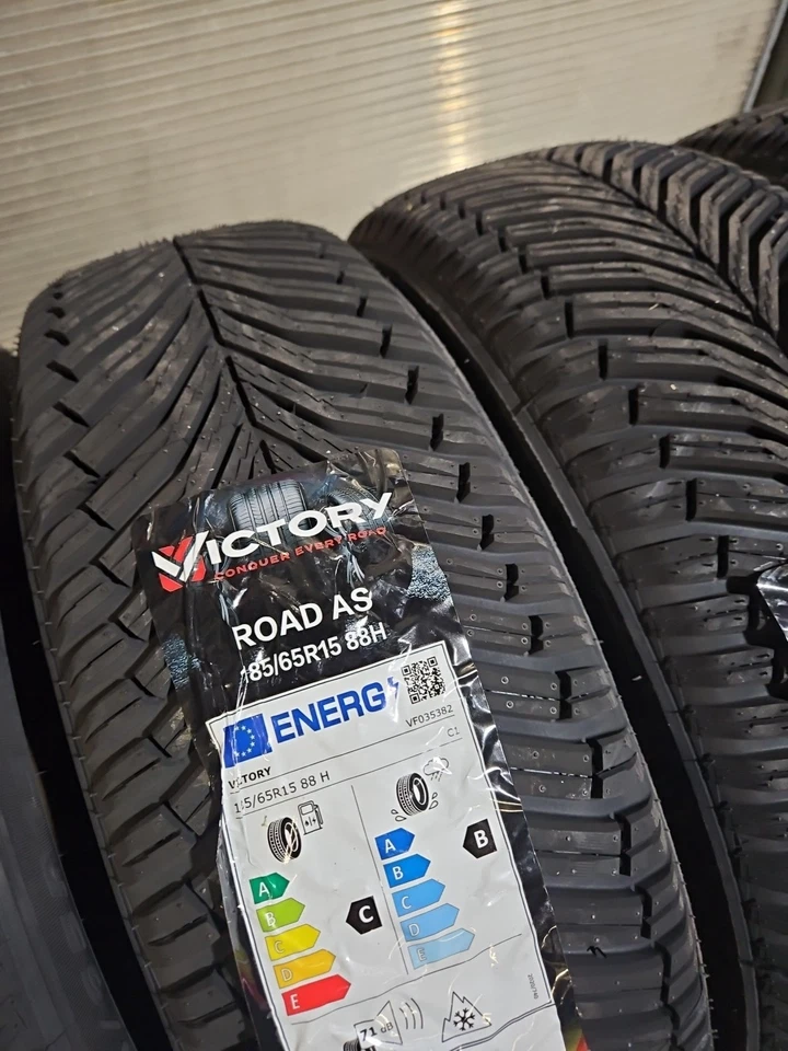 185/65 R15 88H M+S VICTORY ROAD 4S GOMME NUOVE 4 PNEUMATICI 4 STAGIONI 3PMSF - Immagine 3 di 4