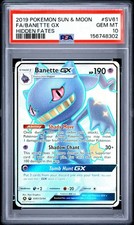 PSA 10 Banette GX SV61/SV94 Hidden Fates: Shiny Vault Holo on eBay