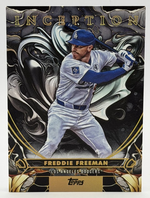 2025 Topps Inception Freddie Freeman #110 Alpha Parallel Short Print SSP Dodgers