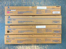 Genuine Konica Minolta TN619 Toner Set CMYK Press C1060 C3070 C4070 TN619EM