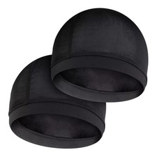 2Pcs Wave Cap for Men Silky Stocking Caps for 360 540 720 Waves Satin Silk Durag