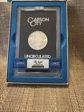 1885-CC Carson City GSA Morgan Silver Dollar. NGC MS63.