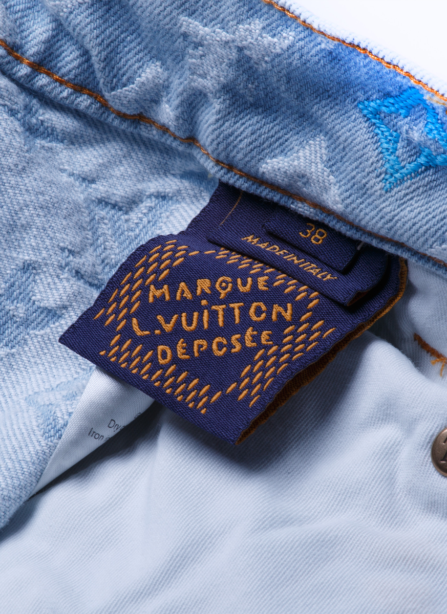 Louis Vuitton Tyler, the Creator Monogram Denim Pants Light Indigo
