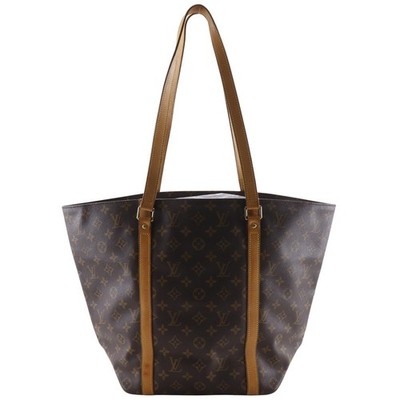 LOUIS VUITTON Sac shopping Tote Bag M51108 Brown Monogram canvas Women