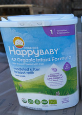 Happy Baby Infant Formula Organic A2 Milk Based Powder w/ Iron DHA ARA Non GMO