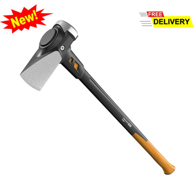 8LB Splitting Maul 36'' Forged Steel Blade Shock-Absorbing Wood Splitter Axe Tool