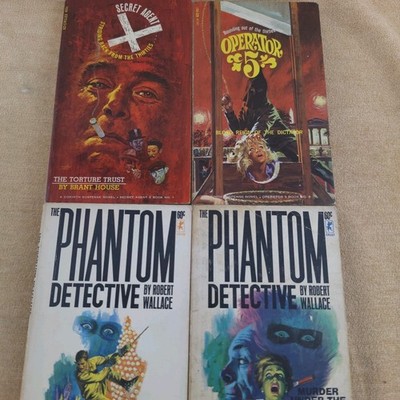 Phantom Detective Operator 5 Secret Agent X Corinth/Regency 1965-66 Paperbacks