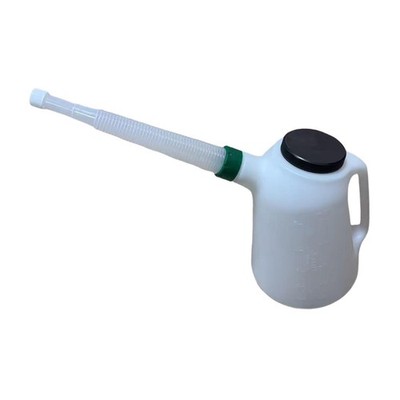 Oil Measuring Container with Cap Practical Multipurpose with Spout Engine Oil