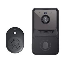 1 PC Smart Wireless WiFi Video Doorbell Door Ring Intercom Security Camera Bell