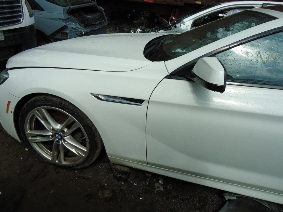 Passenger Sun Visor Illuminated 4 Door Gran Coupe Fits 12-19 BMW 640i 1604553 - Image 4 of 4