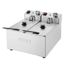 Buffalo Double Electric Fryer - 3Ltr