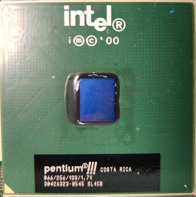 Intel Pentium III SL4CB 866MHz/256/133 Socket 370 VINTAGE Desktop Processor
