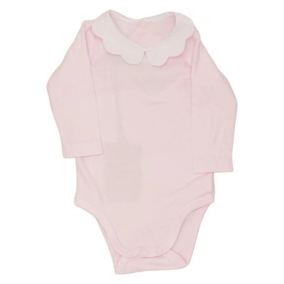 Jacadi, Body, Größe: 60, Pink/Weiß, Baumwolle, Einfarbig, Mädchen #exp