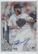 2020 Topps Chrome Rookie Auto Refractor 426/499 Dario Agrazal #RA-DA Auto 0a6