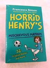 Horrid Henry's Mischievous Mayhem by Francesca Simon 10 Book Set Sealed