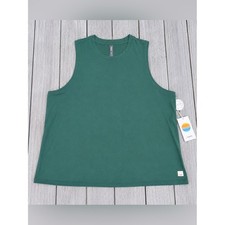 Vuori Energy Top Long Viridian Green XL NWT Performance Tank