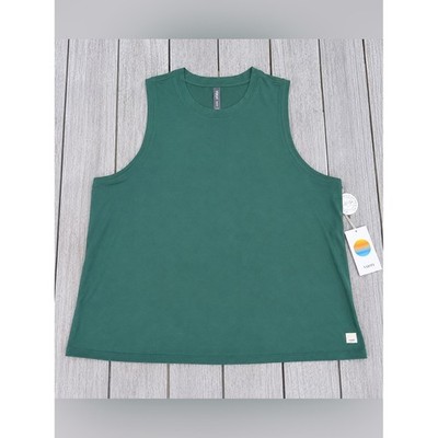 Vuori Energy Top Long Viridian Green XL NWT Performance Tank