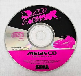 Road Avenger by Sega for Sega MEGA-CD on disc. Untested.