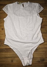 Zuckersüß: TRAMONTANA Spitzen-Dirndlbody 7499, Gr. 44, weiß, NEU