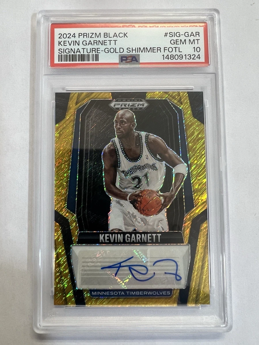 Kevin Garnett Basketball Autographed Sports Trading Cards