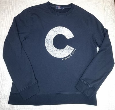Vineyard Vines Sweatshirt Large Blue Crew Neck Colorado Pullover EUC Navy  C 