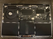 MACBOOK PRO 13" A2159 2019 Liquid Damage No Power FOR PARTS ONLY