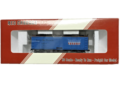 Coche refrigerador de carne HO Red Caboose American Beef Packers Inc Mather URTX 75515 | Zustand: New