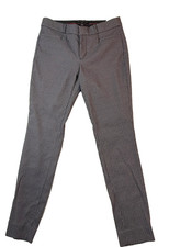 Banana Republic Pants Womens 2 Blue Sloan Slim Ankle Twill Geometric Workwear