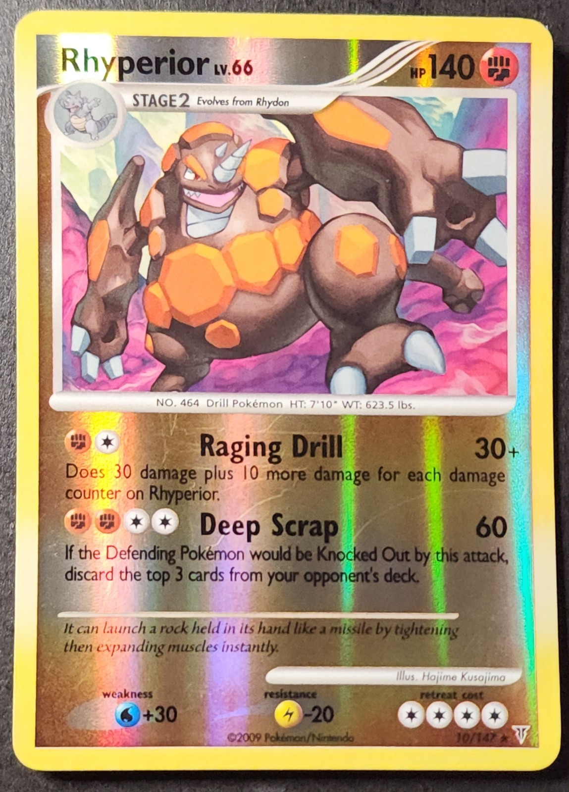 Rhyperior Supreme Victors Reverse Holo Pokémon TCG 10/147 Platinum Rare